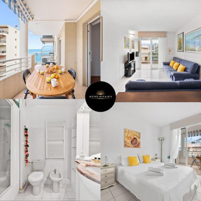 Riviera Prestige - Front De Mer - Terrasse - Parking Roquebrune-Cap-Martin Buitenkant foto