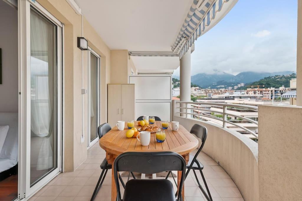 Riviera Prestige - Front De Mer - Terrasse - Parking Roquebrune-Cap-Martin Buitenkant foto